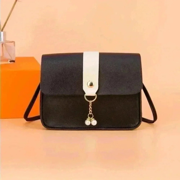 ⚠️Clearance Black Mini Color Block Crossbody Bag - Picture 2 of 7